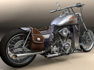 harley davidson 3D Model