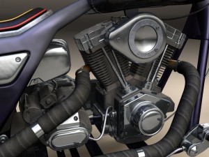 harley davidson Model 3D
