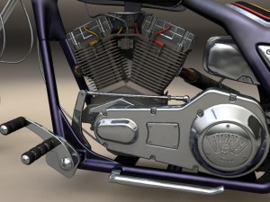 harley davidson Model 3D