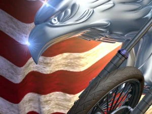 sur l'autoroute Modèle 3D