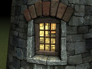 medieval windmill 3D Model