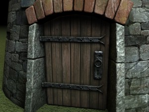 medieval windmill 3D Model