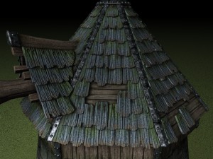 medieval windmill 3D Model