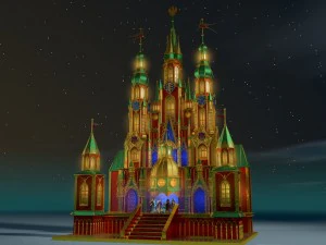 christmas crib 3D Model