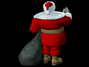 santa claus 3D Model