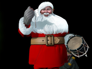 santa claus 3D Model