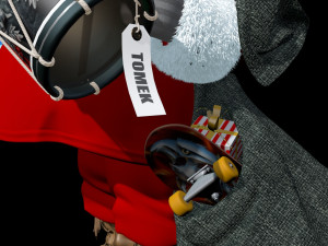 santa claus 3D Model