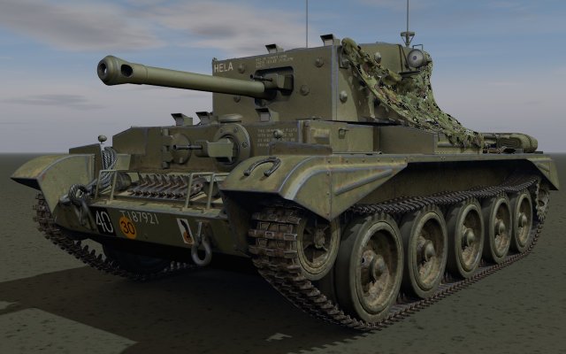mk viii cromwell iv 3Dモデル .c4d .max .obj .3ds .fbx .stl .blend 