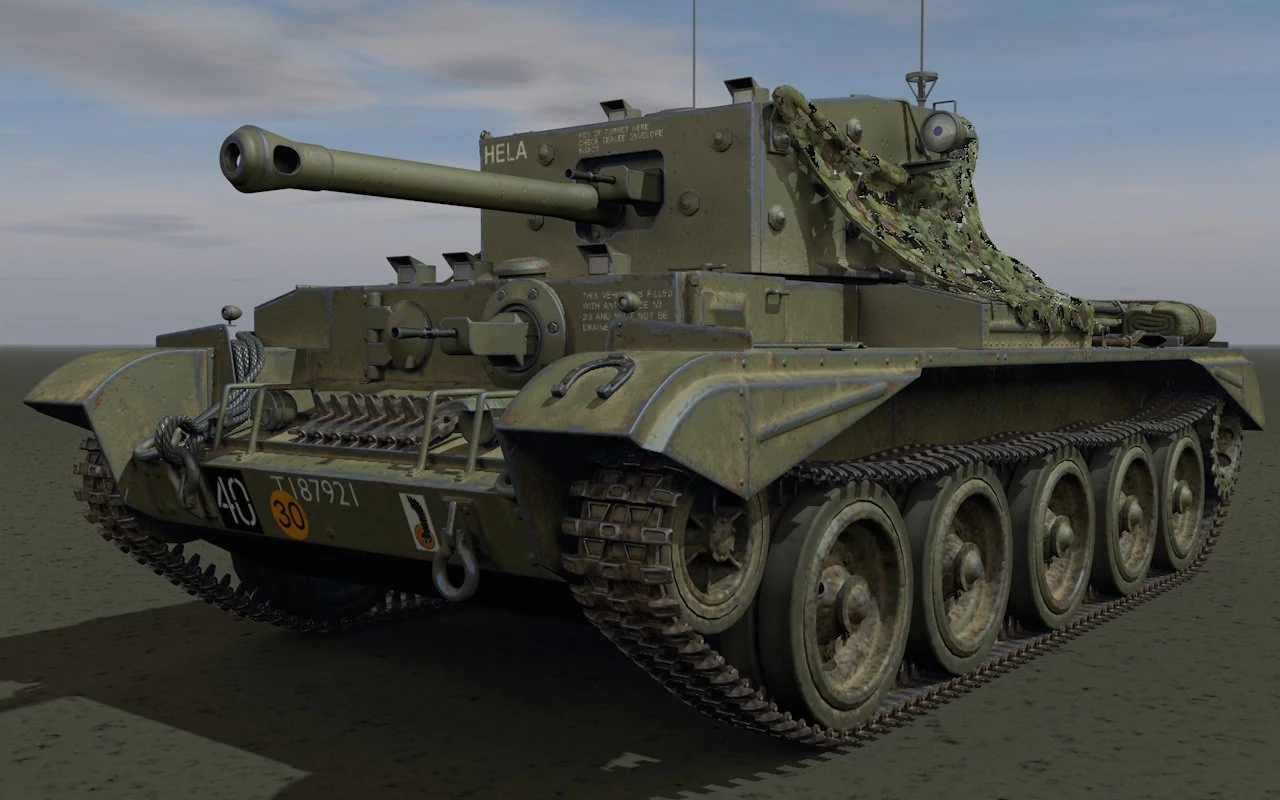 mk viii cromwell iv 3D Model .c4d .max .obj .3ds .fbx .stl .blend 
