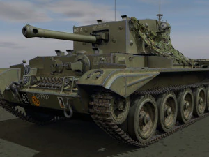 mk viii cromwell iv Model 3D