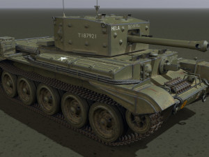 mk viii cromwell iv 3Dモデル