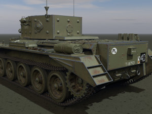 mk viii cromwell iv 3Dモデル