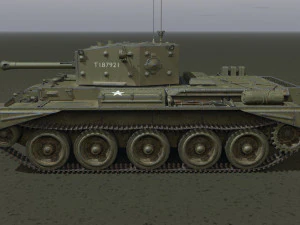mk viii cromwell iv 3D Model