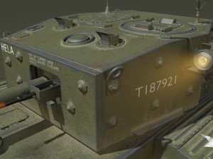 mk viii cromwell iv 3Dモデル