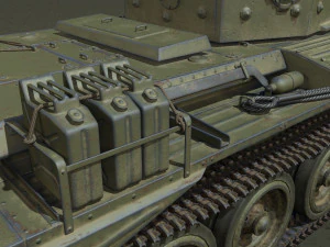 mk viii cromwell iv 3D Model