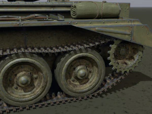 mk viii cromwell iv 3D Model
