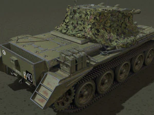 mk viii cromwell iv 3D Model