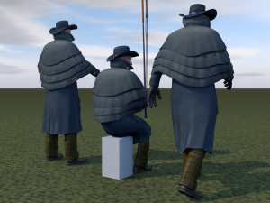 cabman rigging 3Dモデル