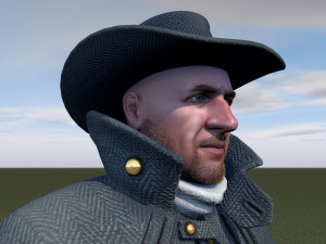 cabman rigging 3Dモデル