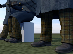 cabman rigging 3Dモデル