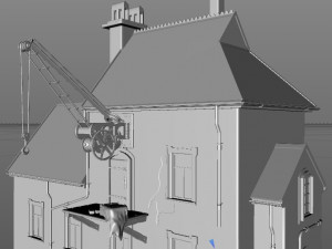 port building 3D Model