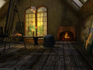 atelier in the attic 3D Model