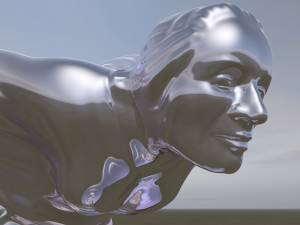 spirit of ecstasy - statuette of a woman 3D Model