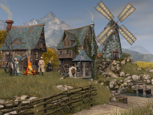 medieval village - a daily version 3D Model