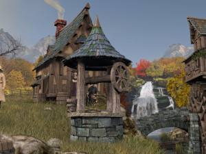 medieval village - a daily version 3D Model
