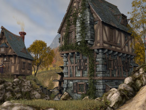 medieval village - a daily version 3D Model