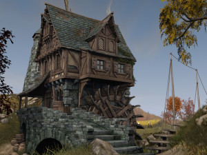 medieval village - a daily version 3D Model