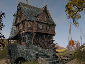 medieval village - a daily version 3D Model