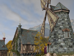 medieval village - a daily version 3D Model