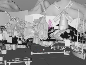 medieval village - a daily version 3D Model