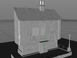 old london house 3Dモデル