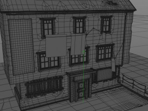 old london house 3Dモデル