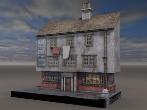 old london house 3Dモデル