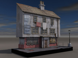 old london house 3Dモデル