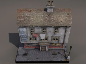 old london house 3D Model