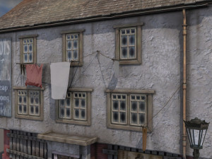 old london house 3Dモデル