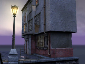 old london house 3D Model