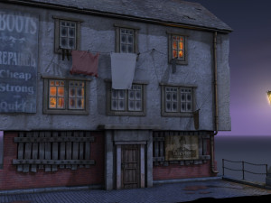 old london house 3Dモデル