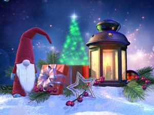christmas headdress Model 3D