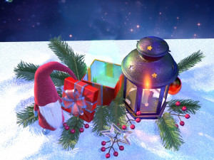christmas headdress 3Dモデル