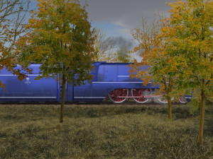locomotive pm 36 3D 模型