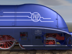locomotive pm 36 3D 模型