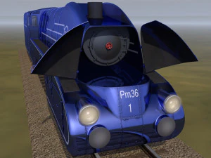locomotive pm 36 3D Model
