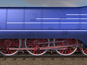 locomotive pm 36 3D 模型