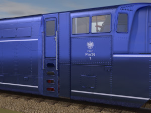 locomotive pm 36 3D 模型