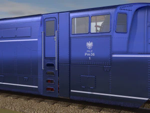 locomotive pm 36 3D Model